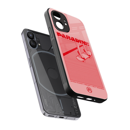 paradise back phone cover | glass case for nothing phone 1
