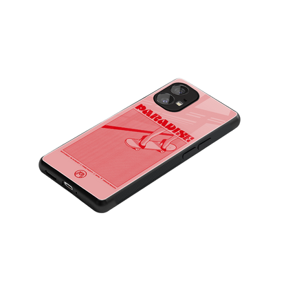paradise back phone cover | glass case for nothing phone 1