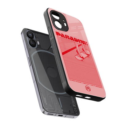 paradise back phone cover | glass case for nothing phone 2