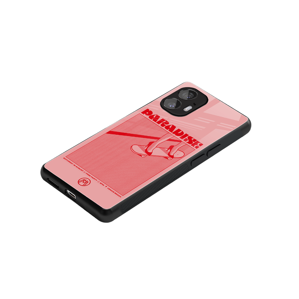 paradise back phone cover | glass case for nothing phone 2