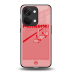 paradise back phone cover | glass case for oneplus nord 3