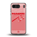 paradise back phone cover | glass case for oneplus nord 4