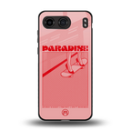 paradise back phone cover | glass case for oneplus nord 4