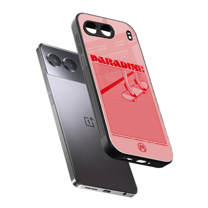 paradise back phone cover | glass case for oneplus nord 4