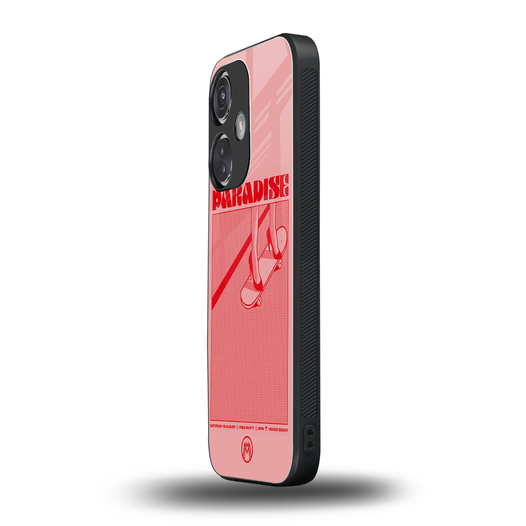 paradise back phone cover | glass case for oneplus nord ce 3