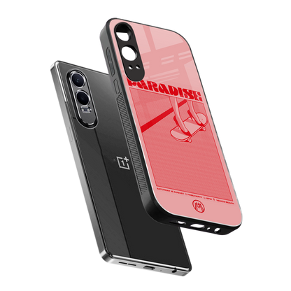 paradise back phone cover | glass case for oneplus nord ce 4 lite