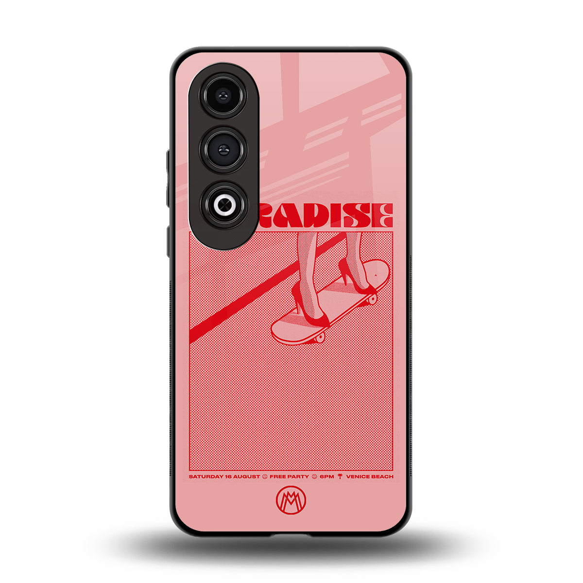 paradise back phone cover | glass case for oneplus nord ce 4