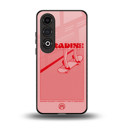 paradise back phone cover | glass case for oneplus nord ce 4