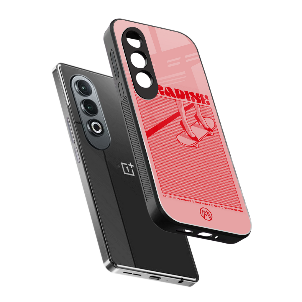 paradise back phone cover | glass case for oneplus nord ce 4