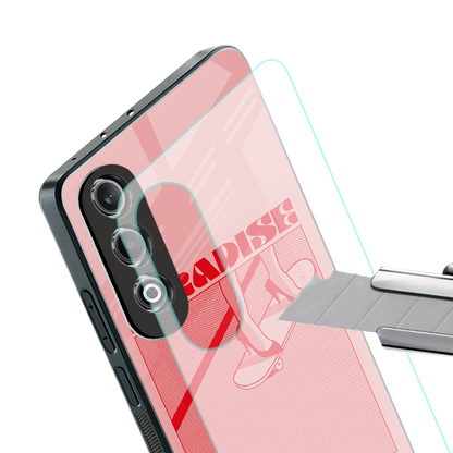 paradise back phone cover | glass case for oneplus nord ce 4