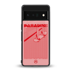 paradise back phone cover | glass case for google pixel 6 pro