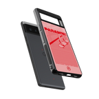 paradise back phone cover | glass case for google pixel 6