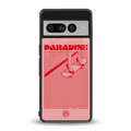 paradise back phone cover | glass case for google pixel 7 pro