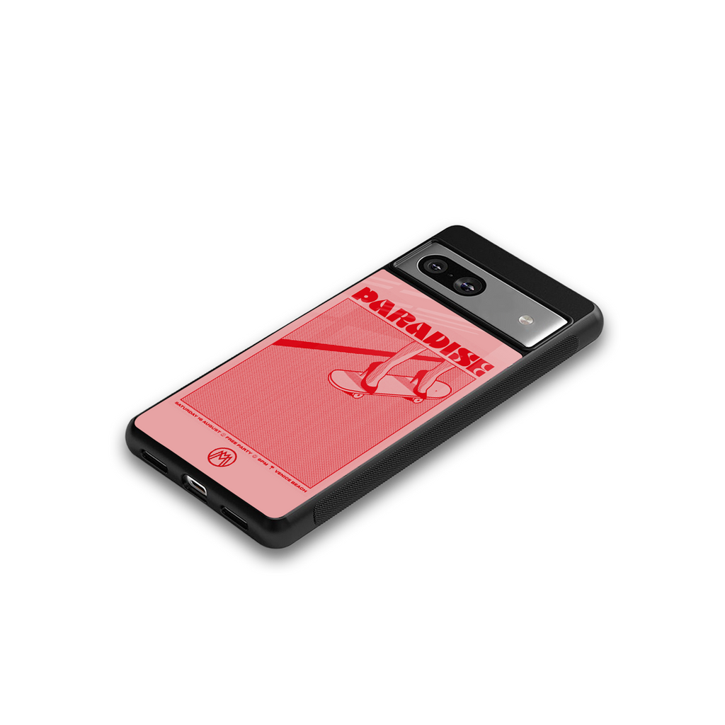 paradise back phone cover | glass case for Google Pixel 7A