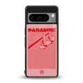 paradise back phone cover | glass case for google pixel 8 pro
