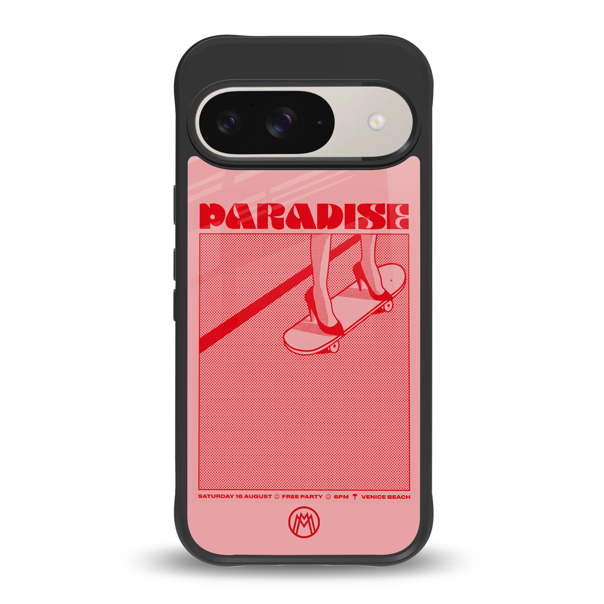 paradise back phone cover | glass case for google pixel 9