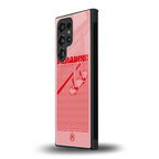 paradise back phone cover | glass case for samsung galaxy s23 ultra