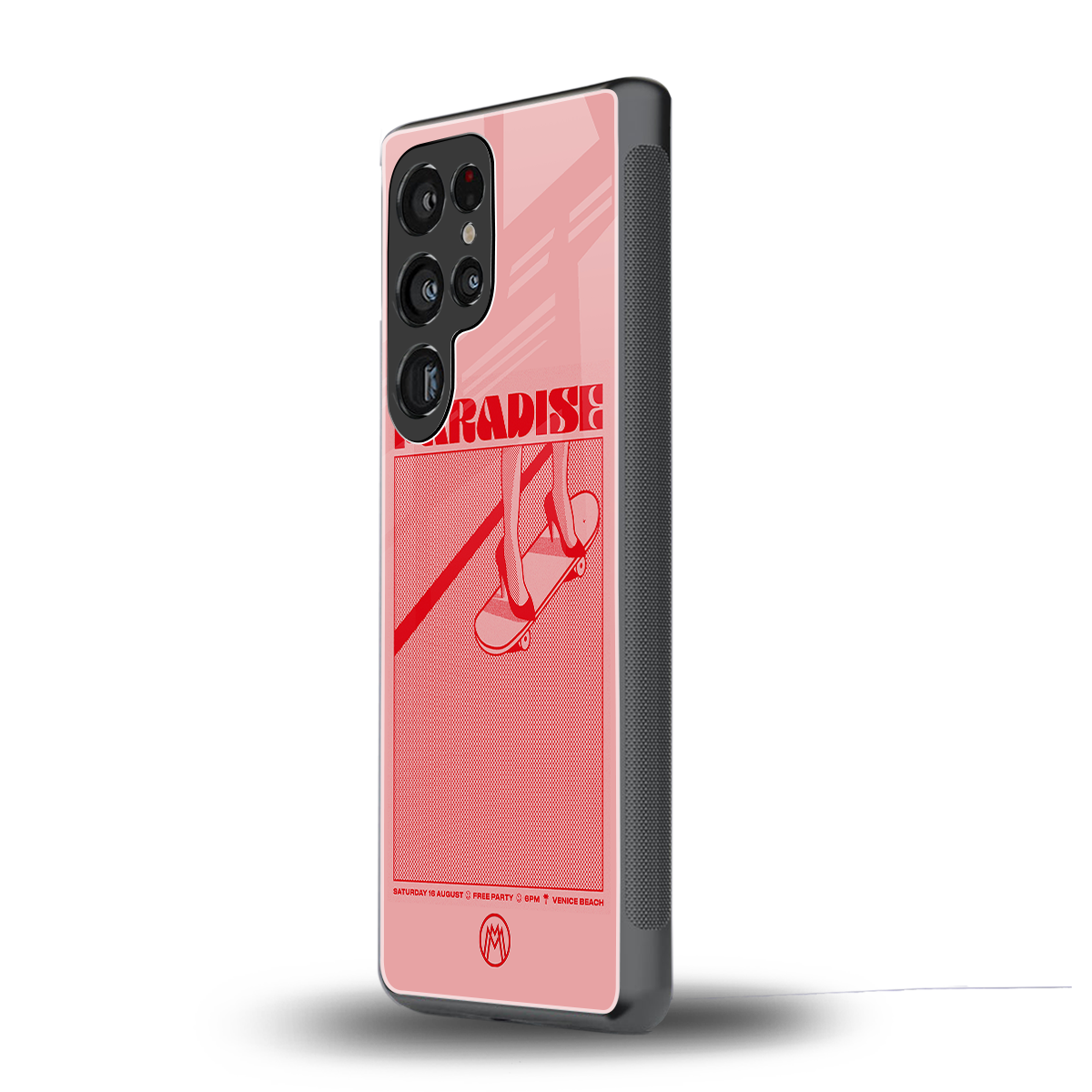 paradise back phone cover | glass case for samsung galaxy s25 ultra