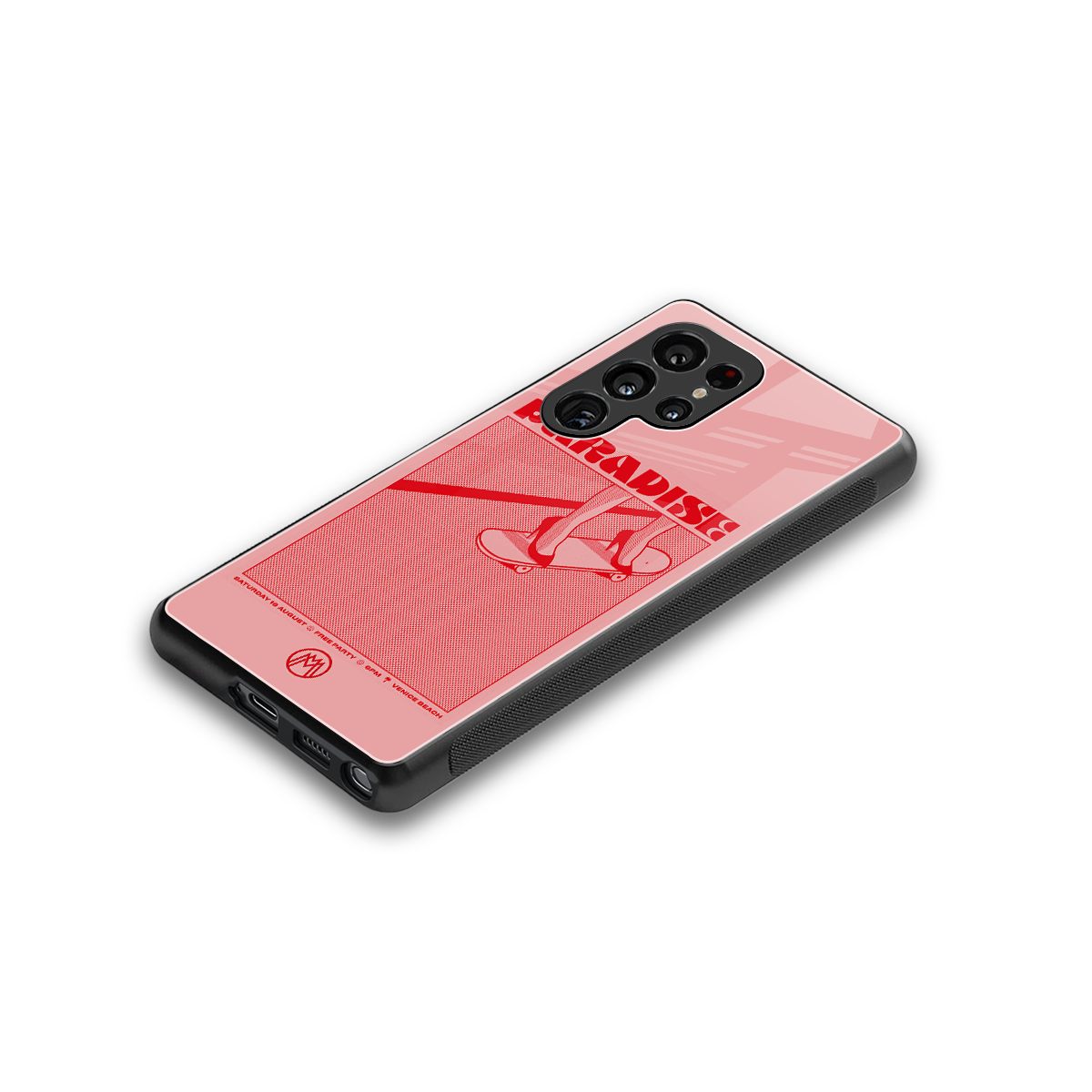 paradise back phone cover | glass case for samsung galaxy s25 ultra
