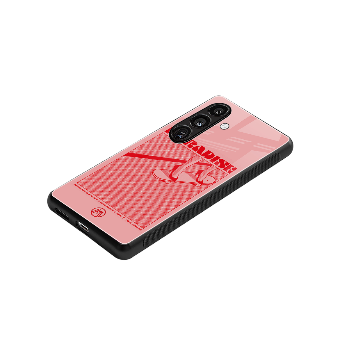 paradise back phone cover | glass case for samsung galaxy s23 plus