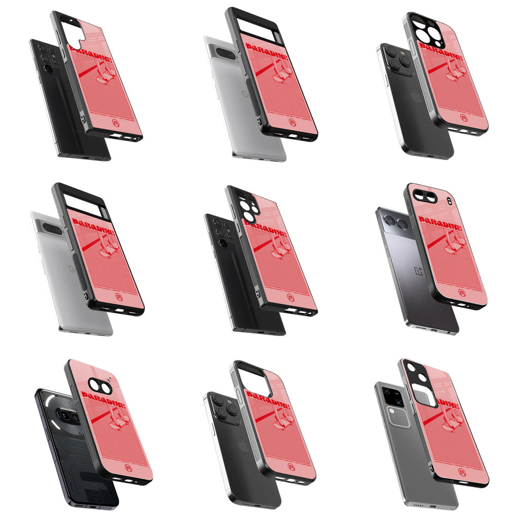 Durable Glass Back Mobile Case for iPhone, Samsung, OnePlus, Google Pixel, Redmi, Vivo, Oppo