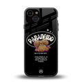 paranoid back phone cover | glass case for iphone 13