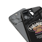 paranoid back phone cover | glass case for iphone 15