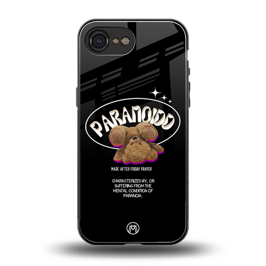 paranoid back phone cover | glass case for iphone 16e