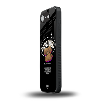 paranoid back phone cover | glass case for iphone 16e