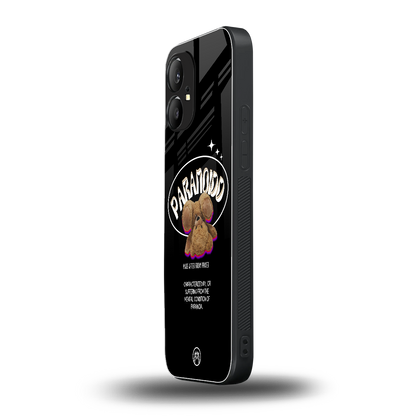 paranoid back phone cover | glass case for nothing phone 1