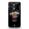 paranoid back phone cover | glass case for oneplus nord 3