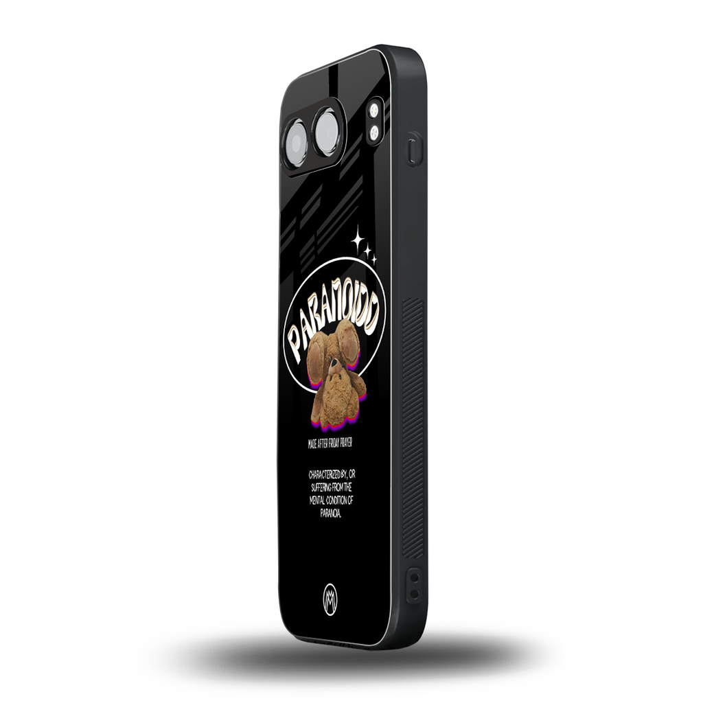 paranoid back phone cover | glass case for oneplus nord 4