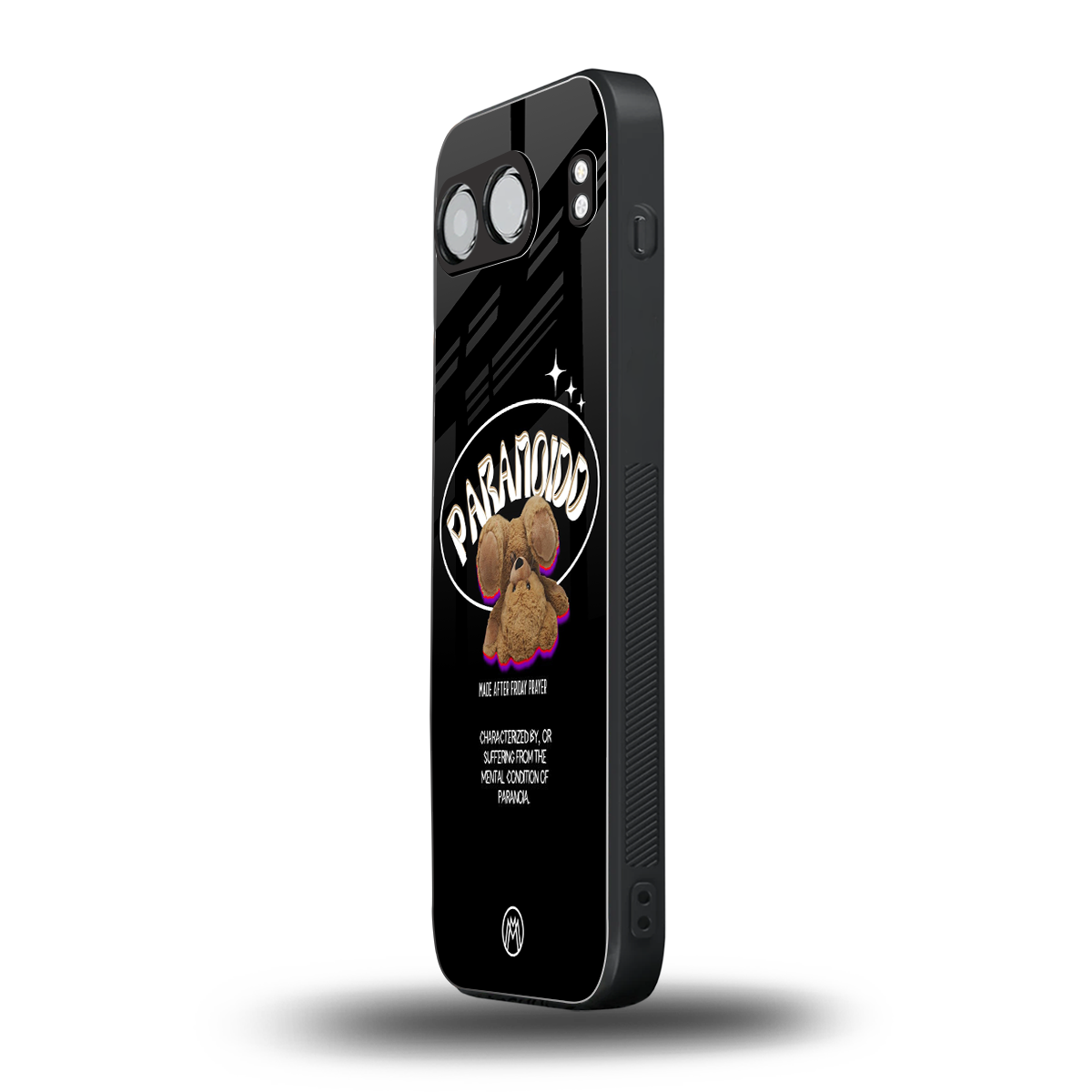 paranoid back phone cover | glass case for oneplus nord 4