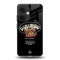 paranoid back phone cover | glass case for oneplus nord ce 3