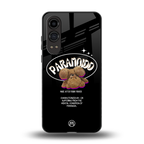 paranoid back phone cover | glass case for oneplus nord ce 4 lite