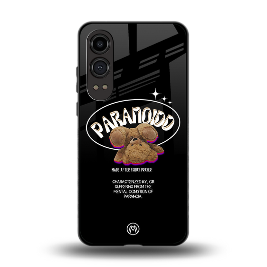 paranoid back phone cover | glass case for oneplus nord ce 4 lite