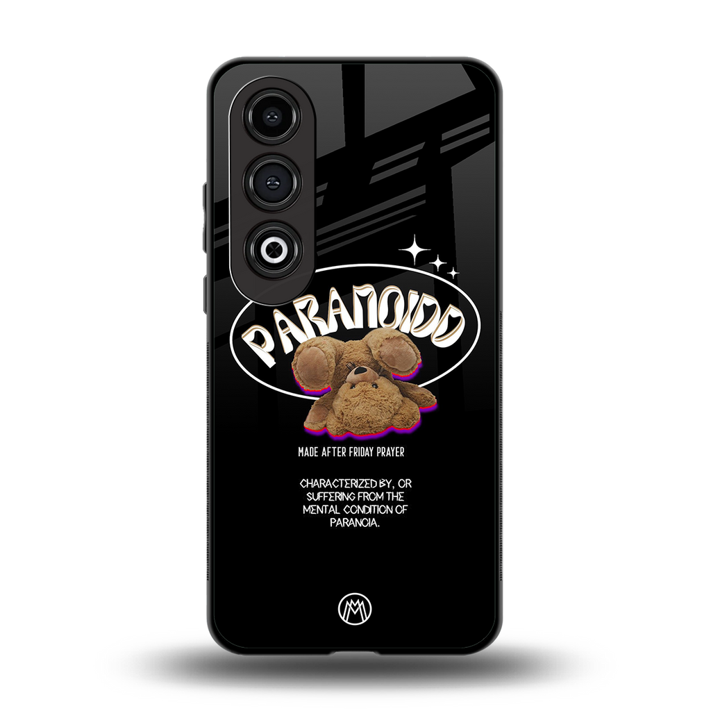 paranoid back phone cover | glass case for oneplus nord ce 4
