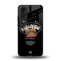 paranoid back phone cover | glass case for oneplus nord ce 4