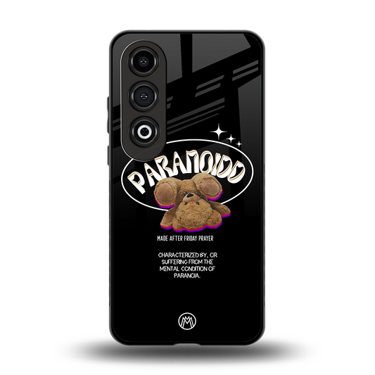 paranoid back phone cover | glass case for oneplus nord ce 4