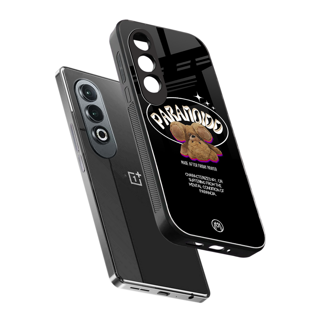 paranoid back phone cover | glass case for oneplus nord ce 4