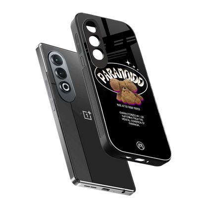 paranoid back phone cover | glass case for oneplus nord ce 4