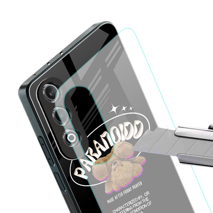 paranoid back phone cover | glass case for oneplus nord ce 4