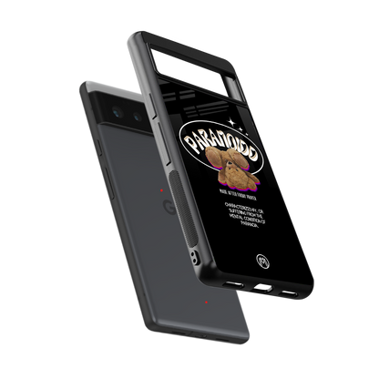 paranoid back phone cover | glass case for Google Pixel 6A