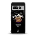paranoid back phone cover | glass case for google pixel 7 pro