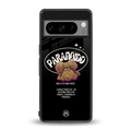 paranoid back phone cover | glass case for google pixel 8 pro