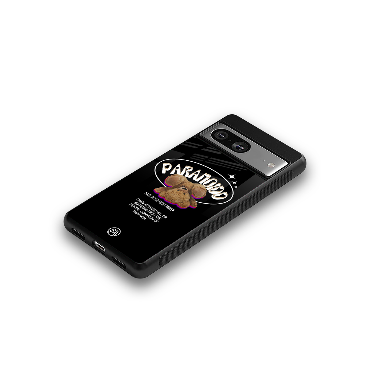 paranoid back phone cover | glass case for Google Pixel 8