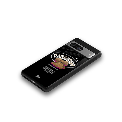 paranoid back phone cover | glass case for Google Pixel 8