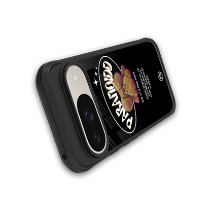 paranoid back phone cover | glass case for google pixel 9