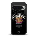 paranoid back phone cover | glass case for google pixel 9 pro