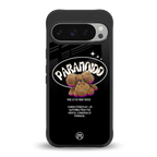 paranoid back phone cover | glass case for google pixel 9 pro